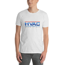 Load image into Gallery viewer, Classic HVAC Know It All Unisex Softstyle T-Shirt with Tear Away Label