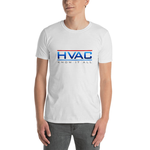 Classic HVAC Know It All Unisex Softstyle T-Shirt with Tear Away Label