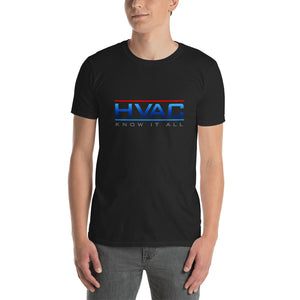 Classic HVAC Know It All Unisex Softstyle T-Shirt with Tear Away Label