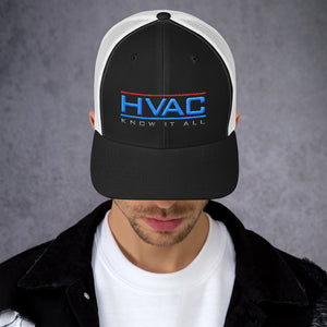 Classic HVAC Know It All Curved Bill Trucker Cap