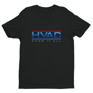 Fitted HVAC Know It All Next Level 3600 Premium Fitted Short Sleeve Crew with Tear Away Label